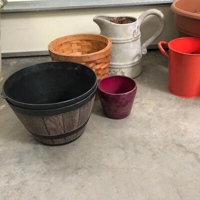 14 Pots for Indoor & Outdoor Gardening with Ceramic & More (G-JF)