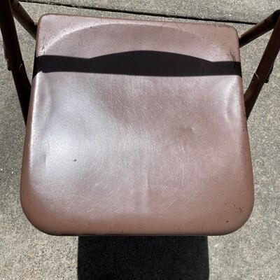 3 Folding Tables & 4 Metal Folding Chairs (G-JF)