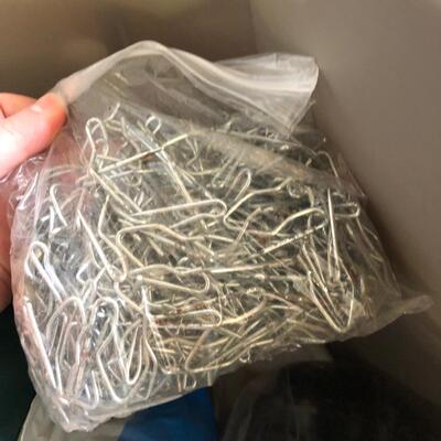 Large Assortment of Basket Making Supplies with Binder of Basket Instructions (G-JF)