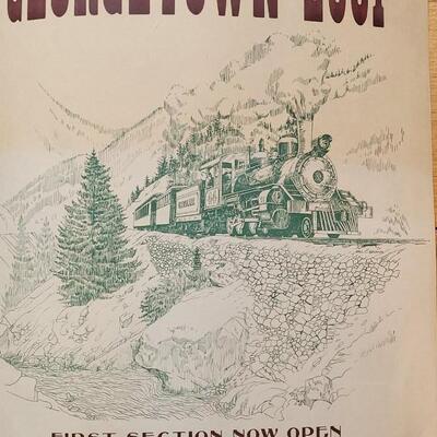 Lot 3: Vintage Georgetown Railroad Memorabilia