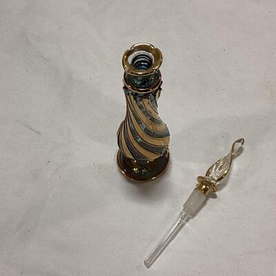 glass perfume decanter