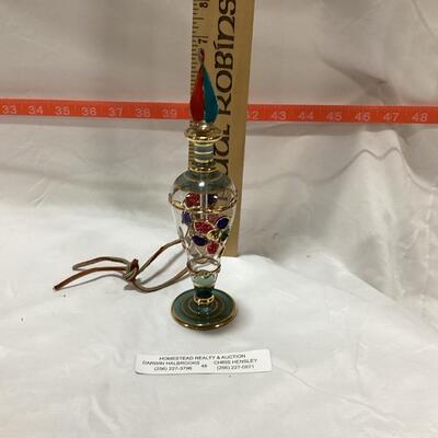 glass perfume decanter-multicolor