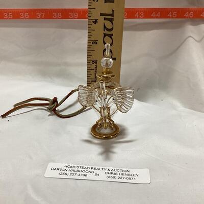 glass perfume decanter-elephant