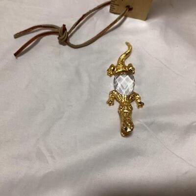 crystal alligator