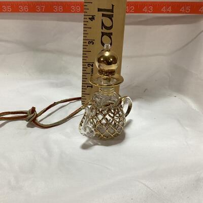 glass perfume decanter-teapot