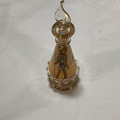 glass perfume decanter- Egyptian