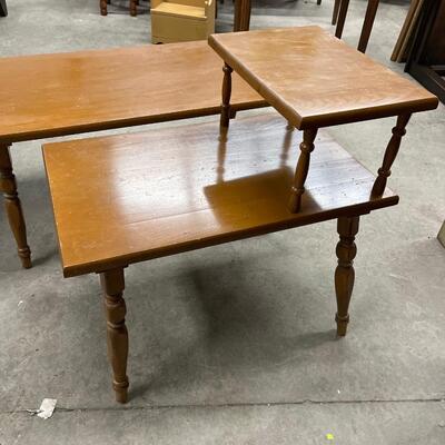 B37-Coffee Table and End Table