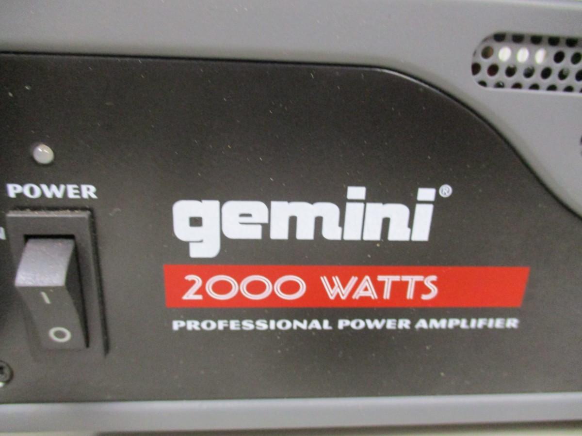 Gemini XGA2000 Professional Power Amplifier