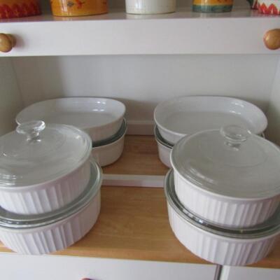 Corningware 'French White' Baking Dishes