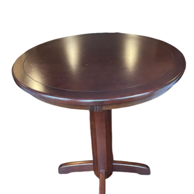 High Top 36" Round Mahogany Dining / Bar Bistro Table - PY11652