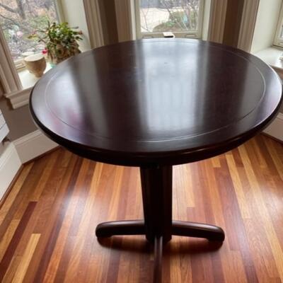 High Top 36" Round Mahogany Dining / Bar Bistro Table - PY11652
