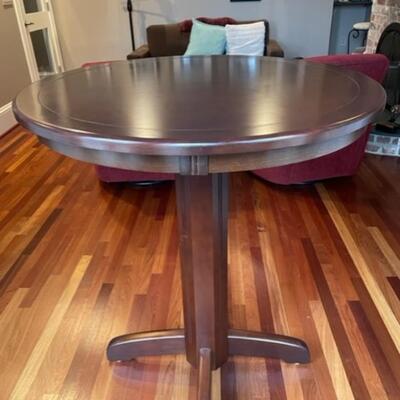 High Top 36" Round Mahogany Dining / Bar Bistro Table - PY11652