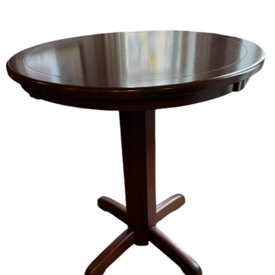 High Top 36" Round Mahogany Dining / Bar Bistro Table - PY11652