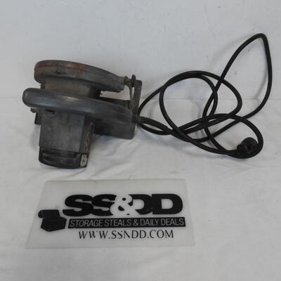 Millwaukee Circular Saw, 7" Saw, Works