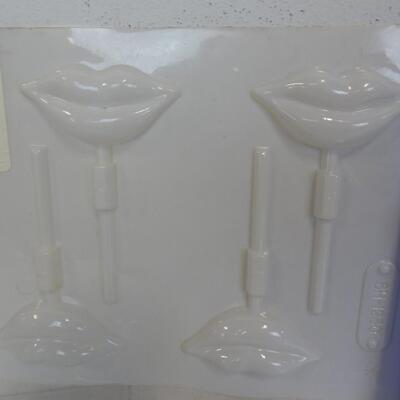 13 Candy Molds 1 Jello Mold: Monsters Inc, Valentines, Easter, Cupcakes, Temples