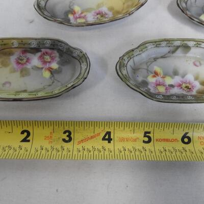 Victorian Style Decor: Oil Lamp, Vases, Plates, Bell, Lot Includes Some VINTAGE
