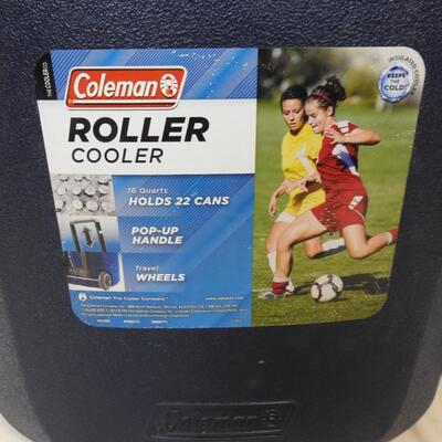 Coleman Roller Cooler w/ Adjustable Handle, Bubba Keg Jug