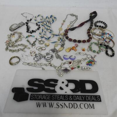 Costume Jewelry: Charm Bracelets, Necklaces, Earrings, Rings, DKNY Watch