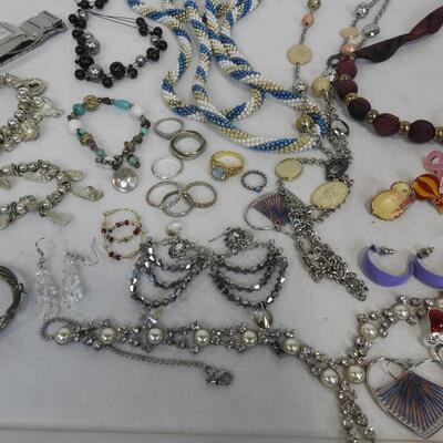 Costume Jewelry: Charm Bracelets, Necklaces, Earrings, Rings, DKNY Watch
