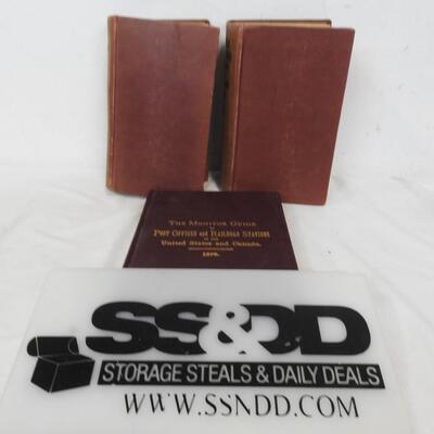 Antique Books: Index To Great Register, Monitor Guide To P.O./Railroad Stations