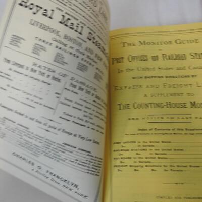 Antique Books: Index To Great Register, Monitor Guide To P.O./Railroad Stations
