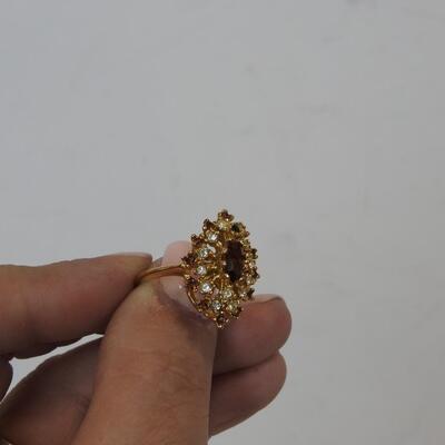4 pc Gold Filled Jewelry Lot: 1 ring size 10, 2 rings size 8, 1 child bracelet