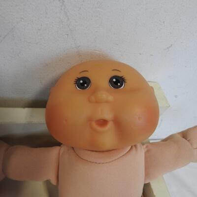 23 pc Kids Toys: Dolls, Cabbage Patch Baby, 18" Dol Bed, Pez, Ponies