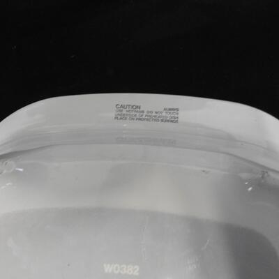 White Dishes/Decor Lot: Canisters, Vase, Tray,Section Serving Dish, Some VINTAGE