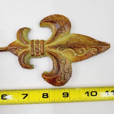FLEUR DE LIS DECOR BUNDLE - BRASS & IRON