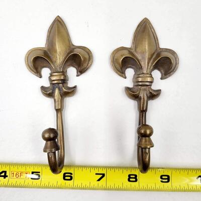 FLEUR DE LIS DECOR BUNDLE - BRASS & IRON