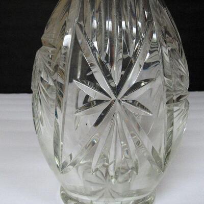 Tall Glass Decanter, No Stopper