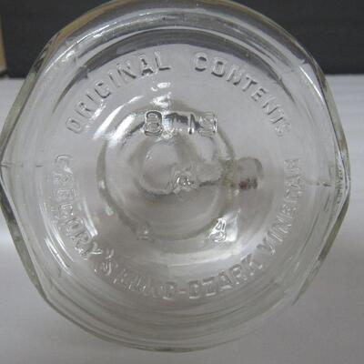 Misc Vintage Glassware, Candlewick Cover, Missouri Ozarks Vinegar Bottle, More
