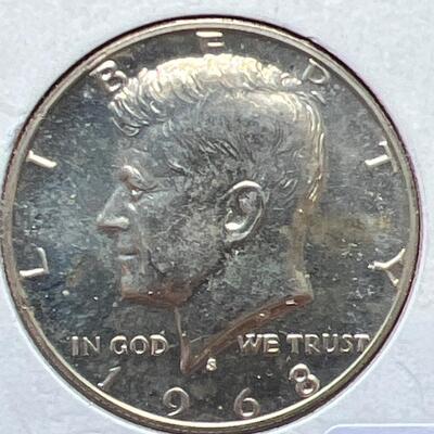 1968-s Kennedy Half Dollar Proof