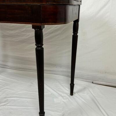 106 Antique Sheraton Mahogany Game Table