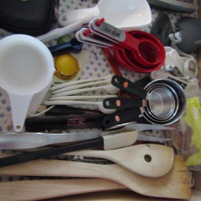Assorted Kitchen Utensils and Gadgets
