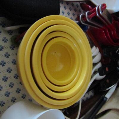 Assorted Kitchen Utensils and Gadgets