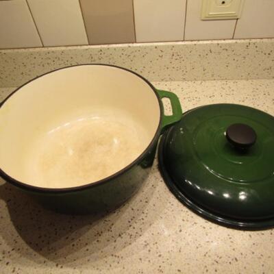 Enameled Cast Iron Dutch Oven with Lid by Tramontina- 6.5 Quart