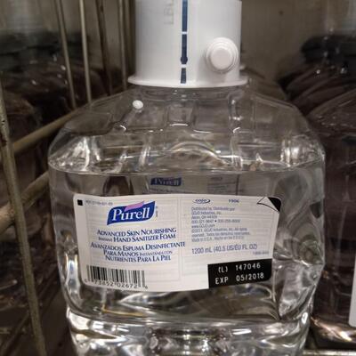 LOT 43A BOTTLES OF SOAP FOR DISPENSERS