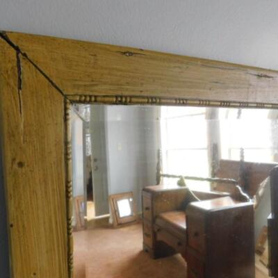 Solid Wood Frame Wall Mirror