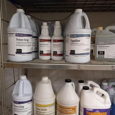 LOT 50A  COMMERCIAL CLEANING CHEMICALS