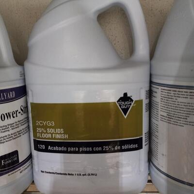 LOT 50A  COMMERCIAL CLEANING CHEMICALS