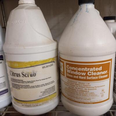 LOT 50A  COMMERCIAL CLEANING CHEMICALS