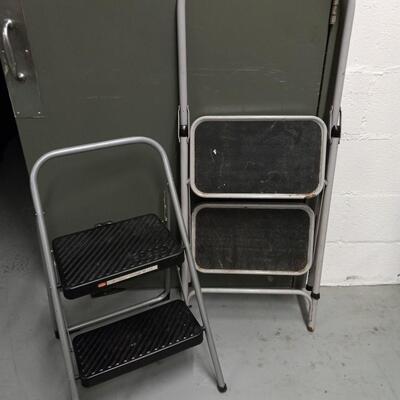 LOT 55A TWO STEP LADDERS