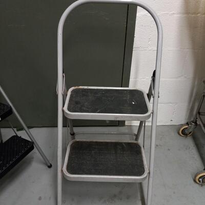 LOT 55A TWO STEP LADDERS