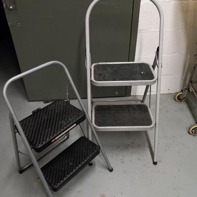LOT 55A TWO STEP LADDERS
