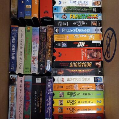 LOT 39T  VHS;S