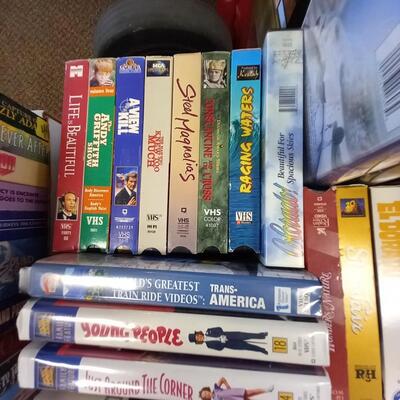 LOT 39T  VHS;S