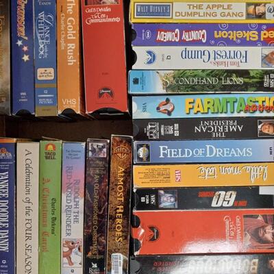 LOT 39T  VHS;S