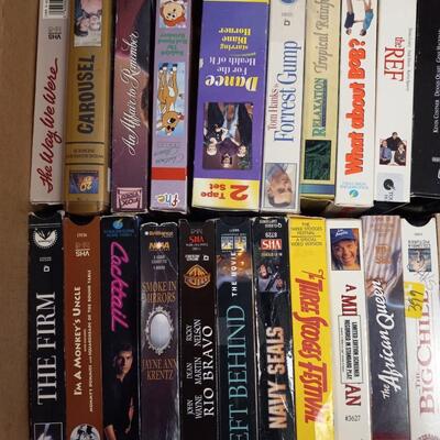 LOT 39T  VHS;S