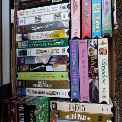 LOT 39T  VHS;S